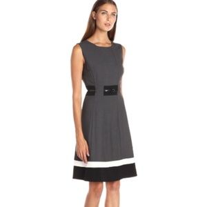 Today Only! Sale Calvin Klein Fit-And-Flare Dress